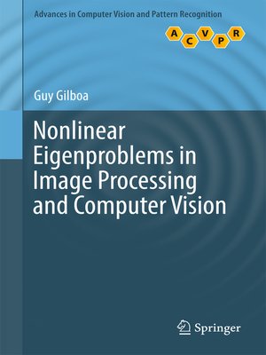 cover image of Nonlinear Eigenproblems in Image Processing and Computer Vision